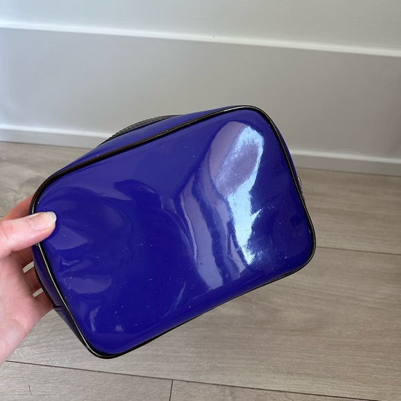 Tory Burch Patent Cosmetic Bag - Picture 3 of 6